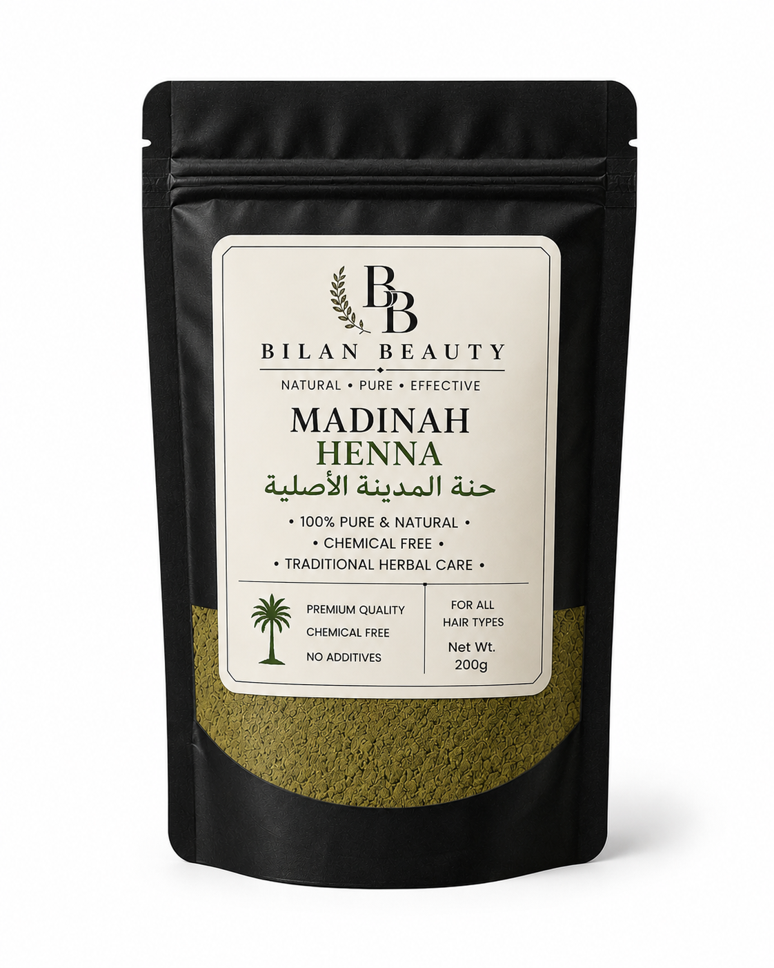 Madinah Henna Powder – 100% Natural Hair & Body Dye from Al Madinah, Saudi Arabia|حنةالمدينة الأصلية