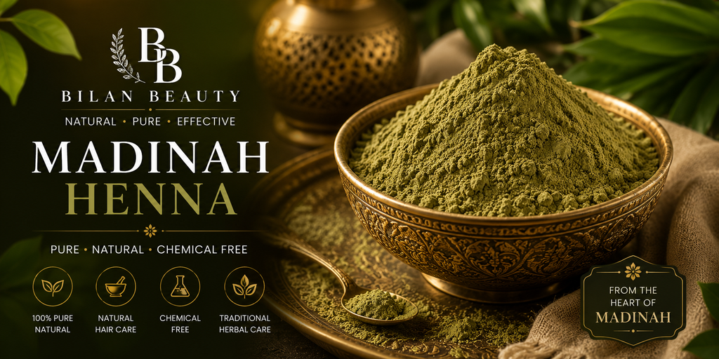Madinah Henna Powder – 100% Natural Hair & Body Dye from Al Madinah, Saudi Arabia|حنةالمدينة الأصلية
